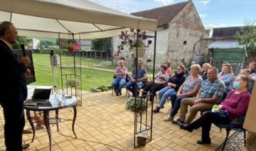 2020 P. Ján Štefanec vo farnosti a ochutnávka vína